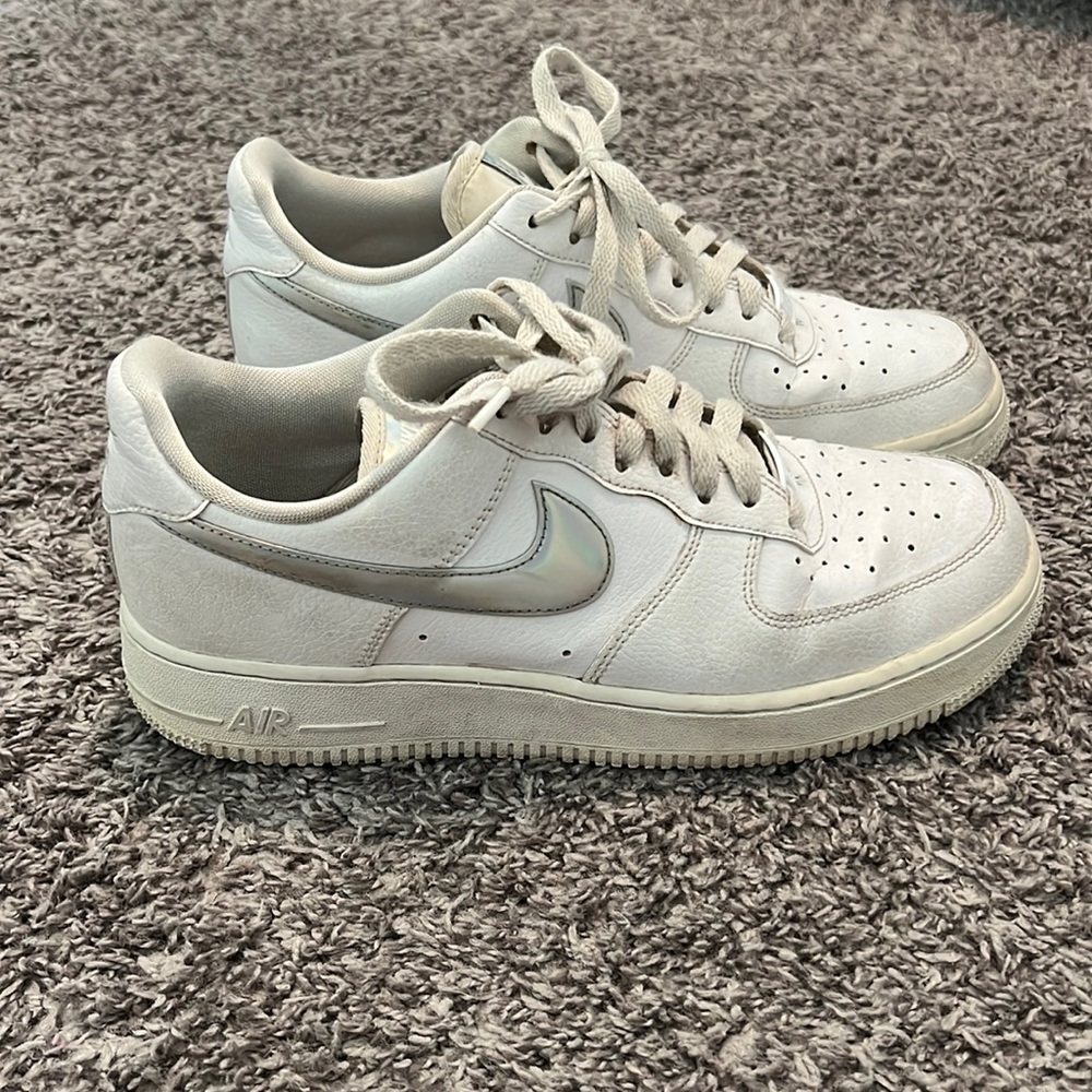 women’s holographic air forces